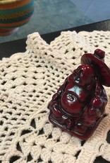 Red Polyresin Buddha Statue (2inch)