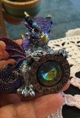 Iridescent Baby Dragon with gem 2''