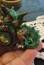 Iridescent Baby Dragon with gem 2''