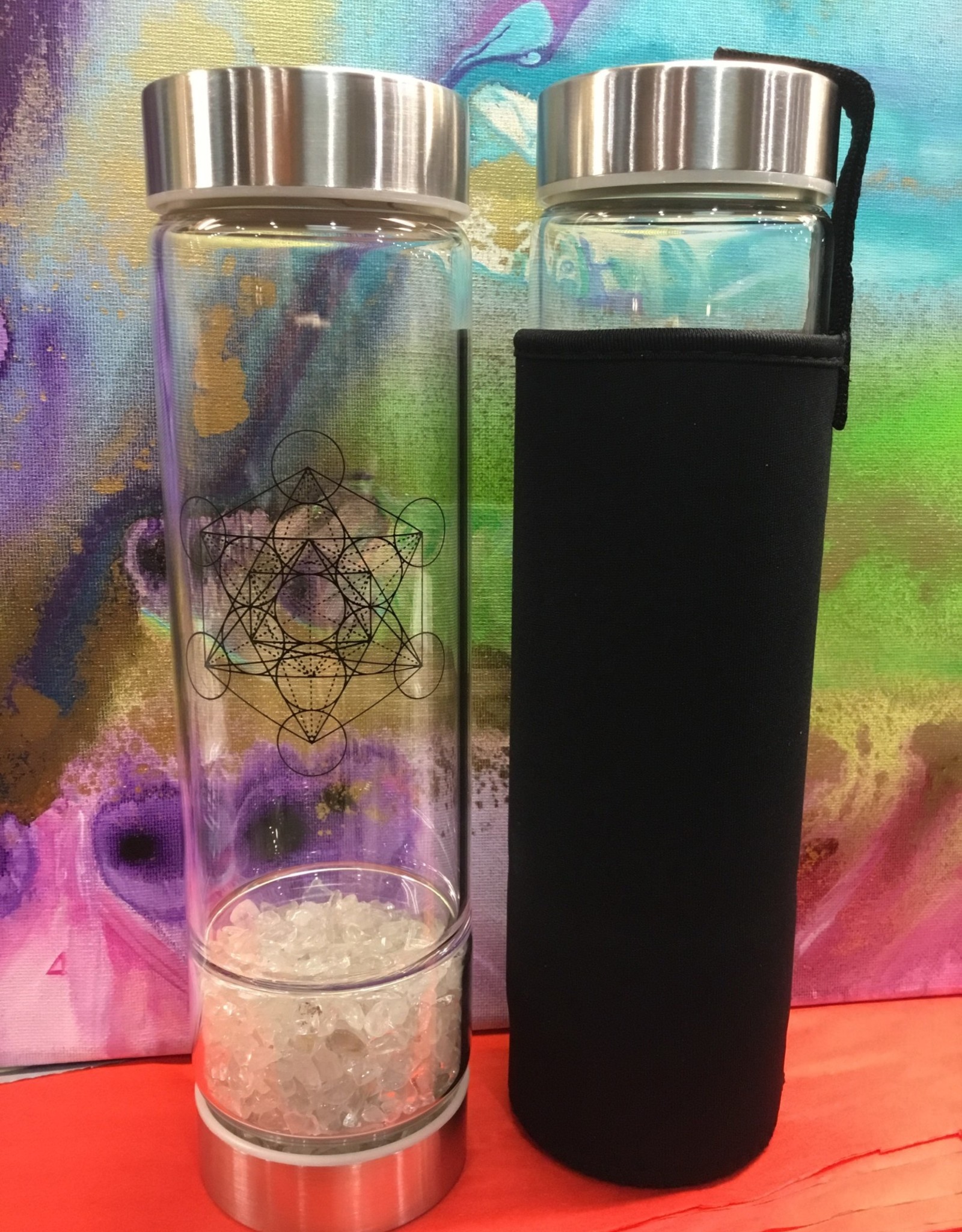 Zenature Crystal Water Bottle