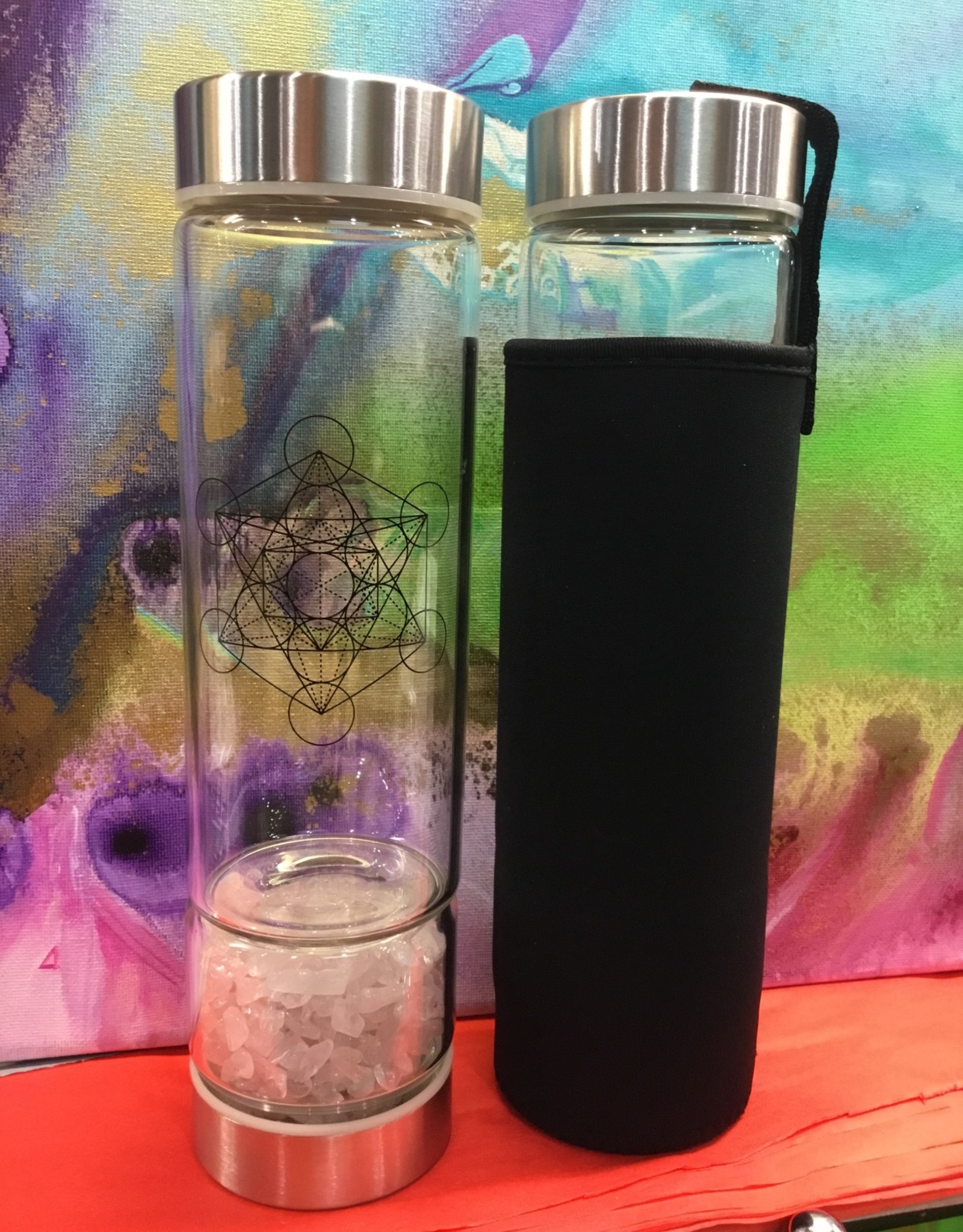 Zenature Crystal Water Bottle