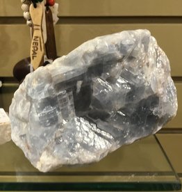 Raw Calcite  - Blue chunk