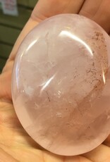 Rose Quartz Palm Stone