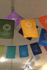 Inspirational Words, Chakras, and Lotus small flags
