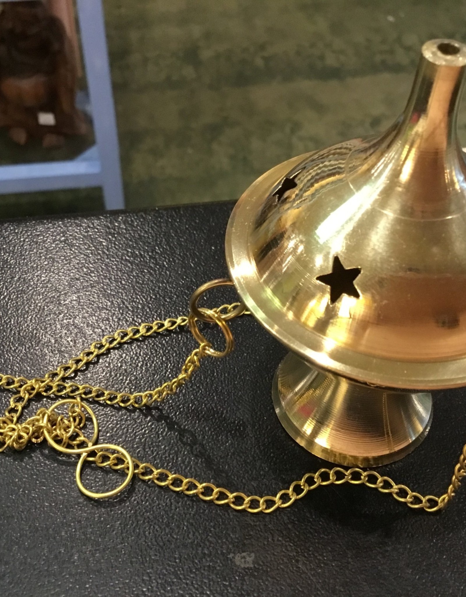Gold Cone Burners  - Hanging Pot