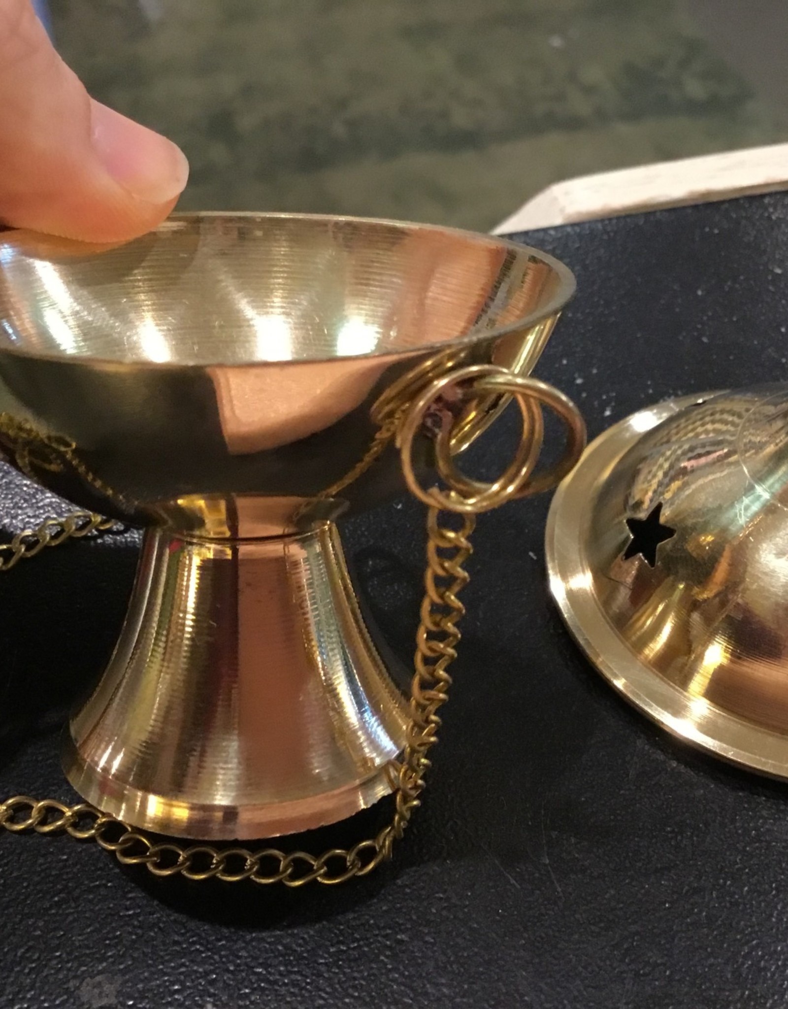 Gold Cone Burners  - Hanging Pot