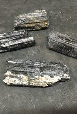 Raw Black Tourmaline Pieces, medium