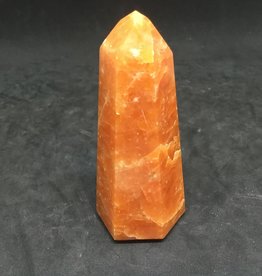 Orange Calcite Polished Point