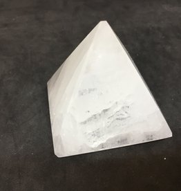 Selenite (Satin Spar) Pyramid