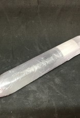 Selenite wand - round tapered