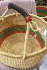 Babatree Baskets African Round Market Basket