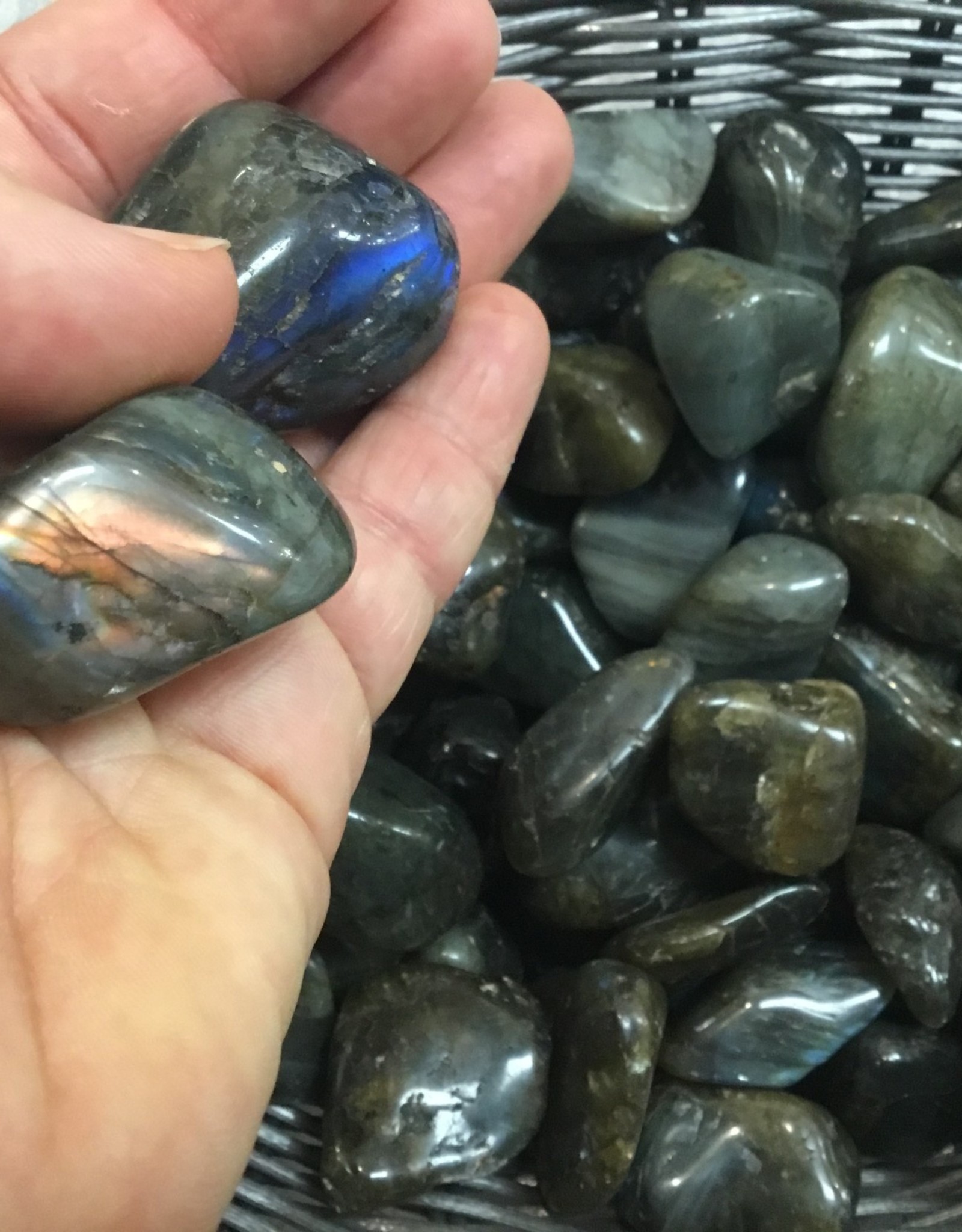 Labradorite Tumbled Stone - Large