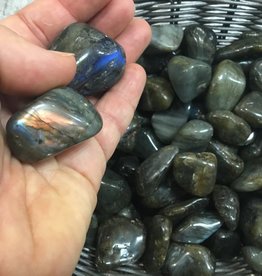 Labradorite Tumbled Stone - Large