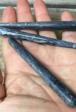 Blue Kyanite polished wand