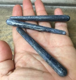 Blue Kyanite polished wand