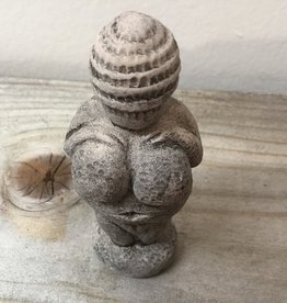 Gypsum Goddess Venus of Willendorf 3.5"