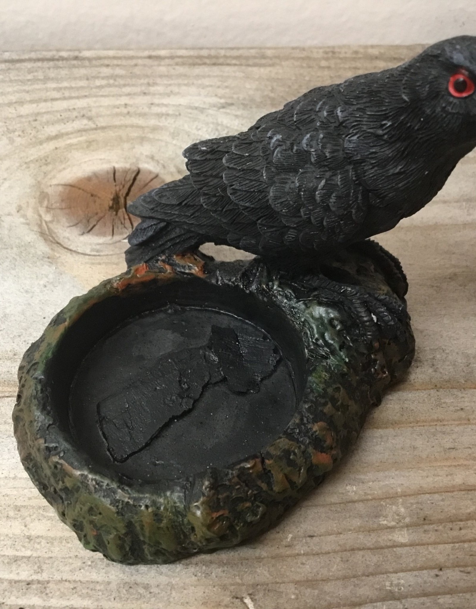 Raven Tealight Candle Holder