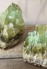 Green Calcite raw chunk Green Calcite raw chunk