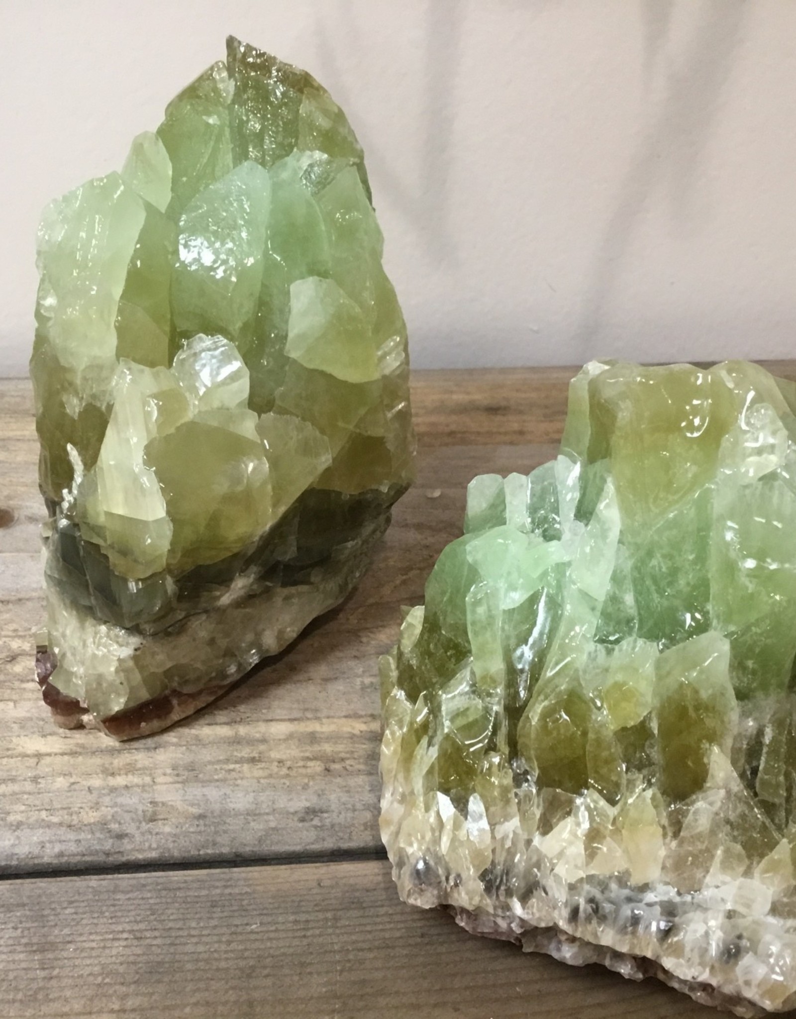 Green Calcite raw chunk