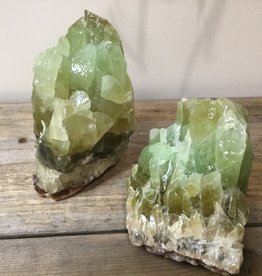 Green Calcite raw chunk