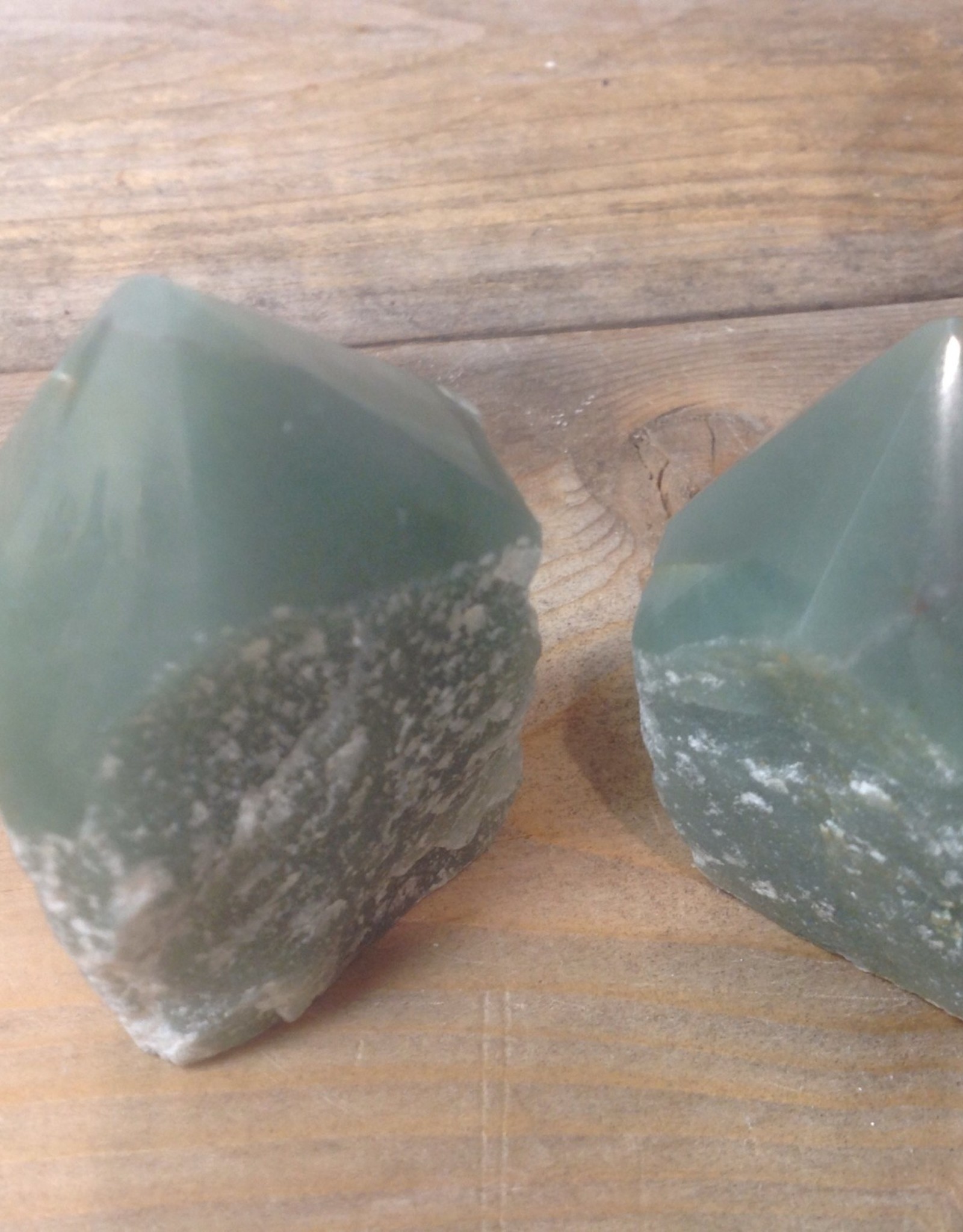 Green Aventurine polished rough point