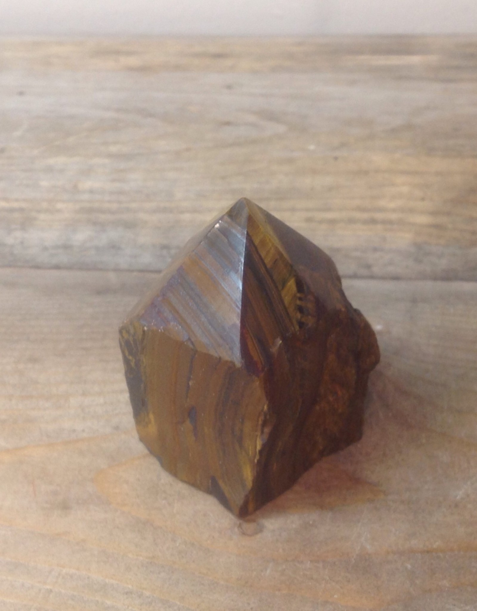 Golden Tiger-Eye polished rough point