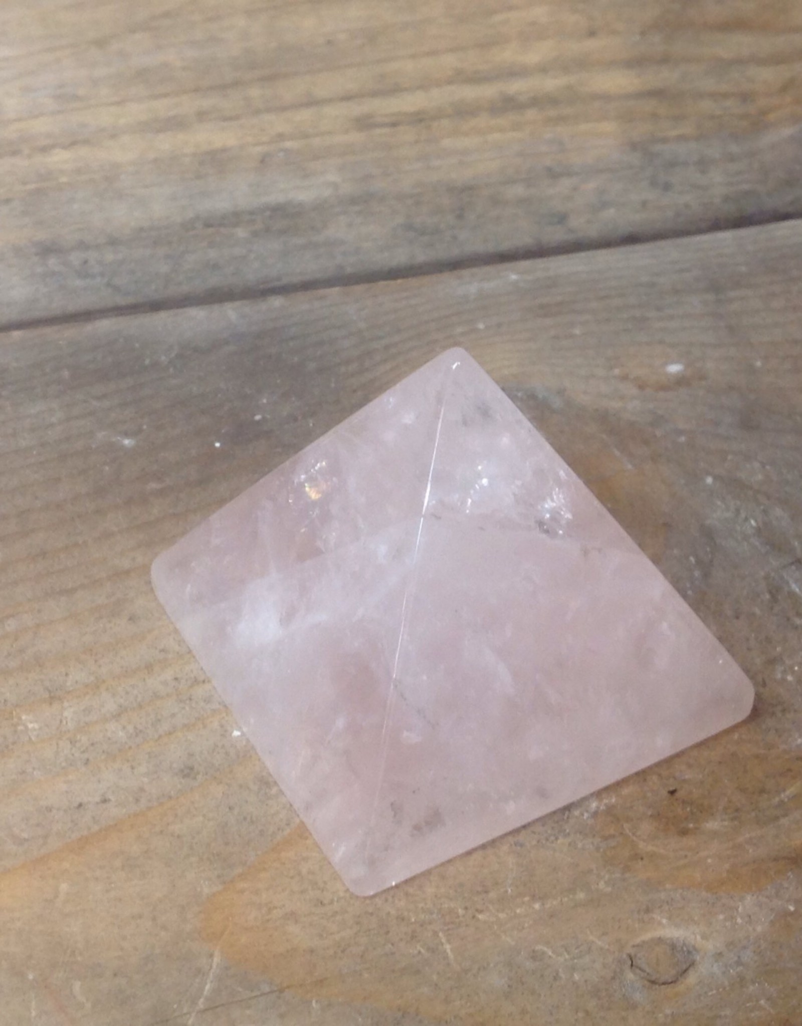 Rose Quartz Pyramid 25-30mm