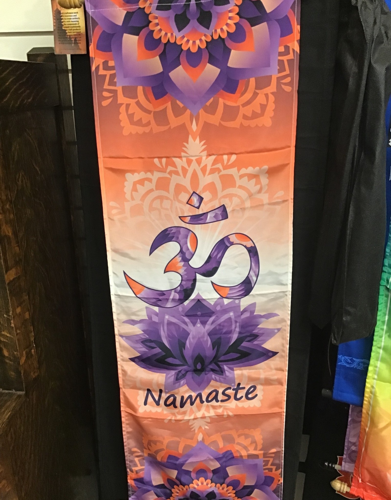 Fancy Crape Banner  Namaste