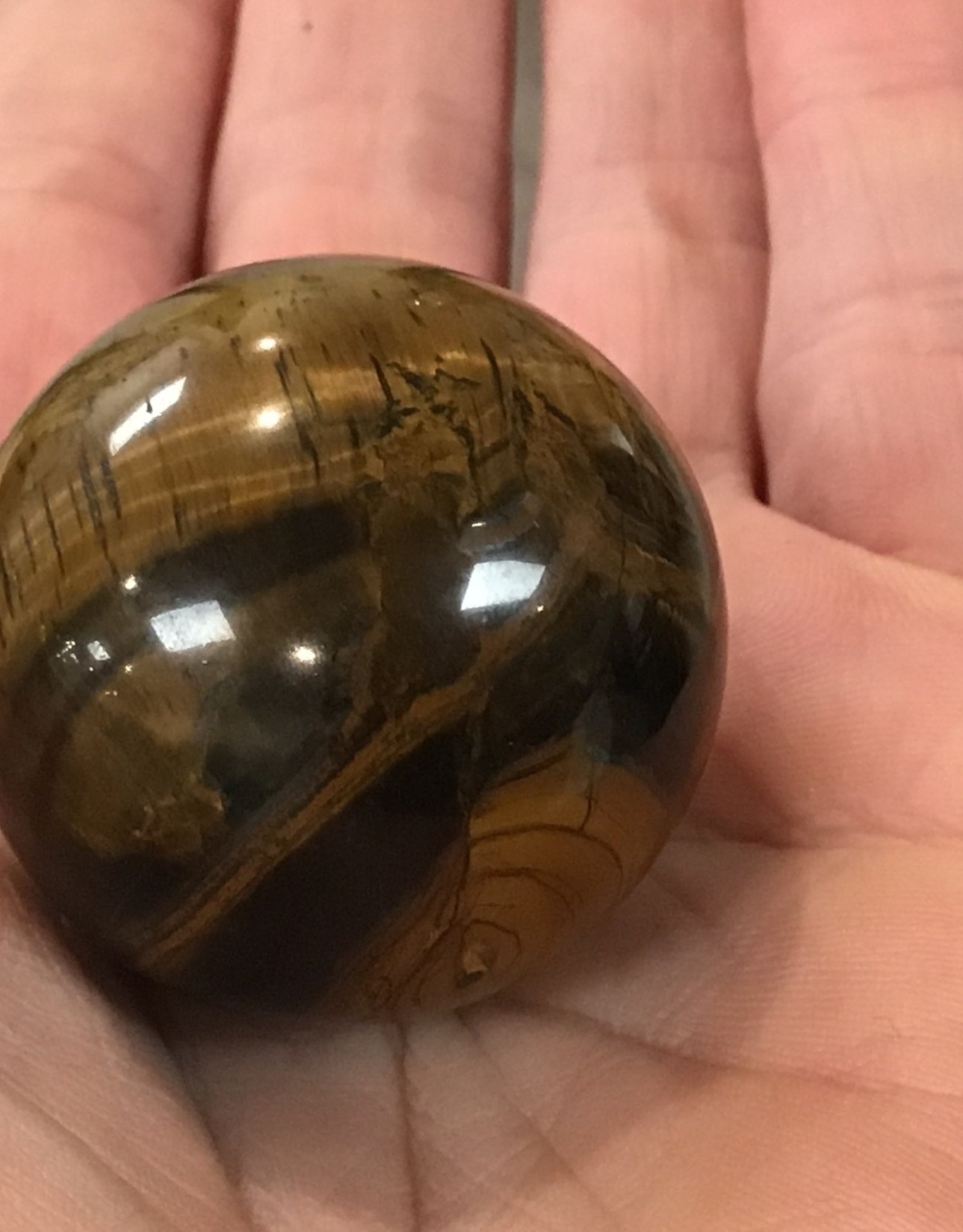 Tiger-Eye Sphere