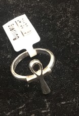 Ankh Ring, sterling