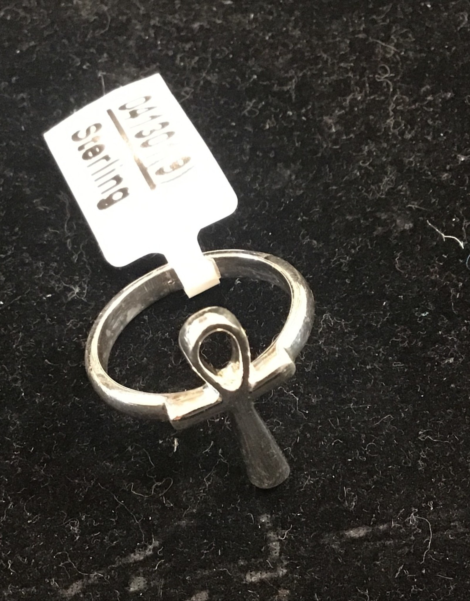 Ankh Ring, sterling