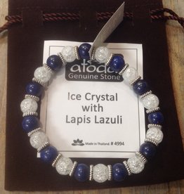 Atoda Atoda Ice Crystal Lapis Lazuli Bracelet