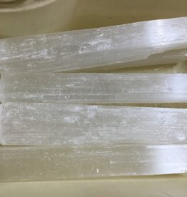 Raw Selenite (Satin Spar) Rectangle Chunks