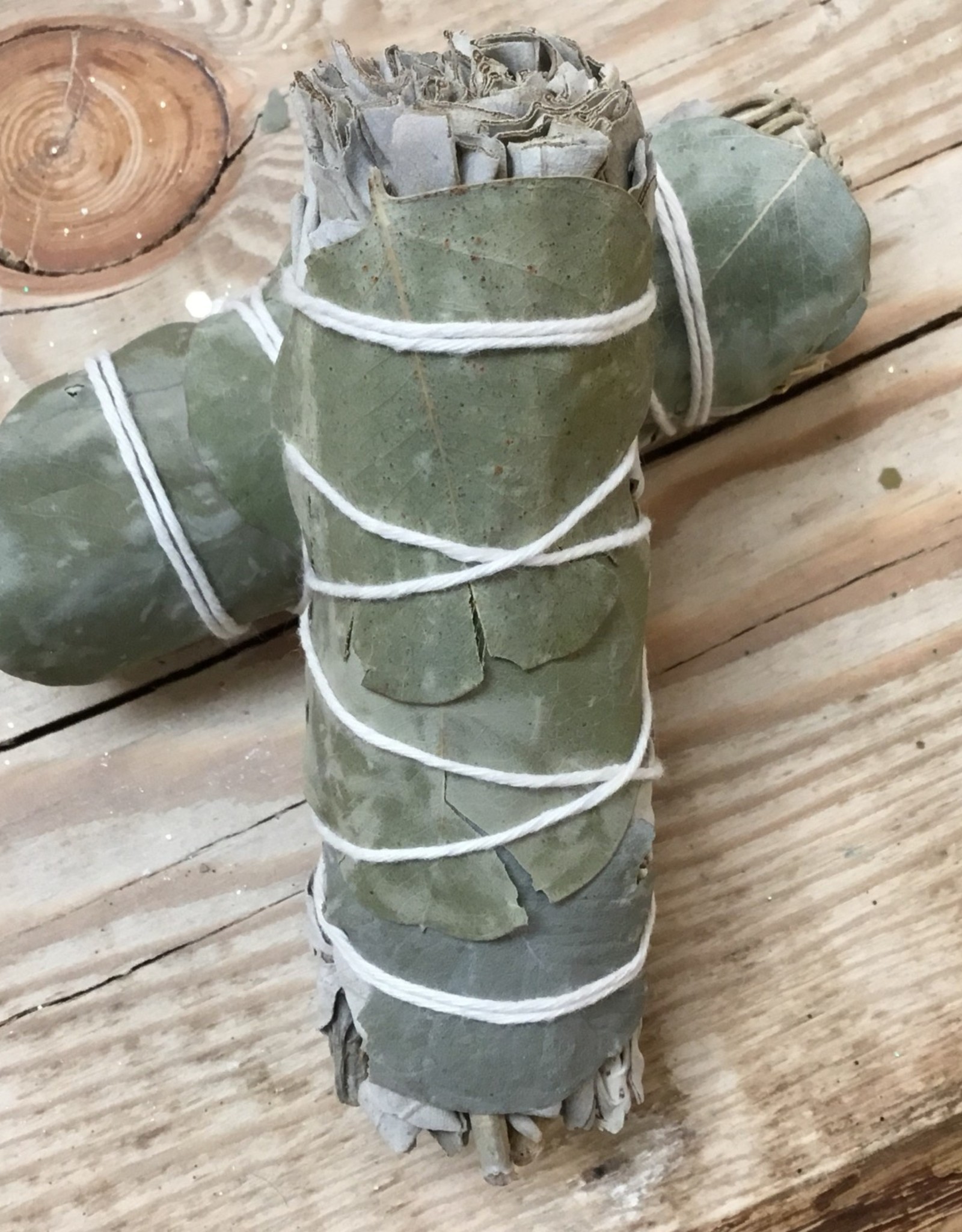Small White Sage and Eucalyptus Wands