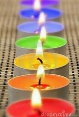 Colour Tea Light Candle