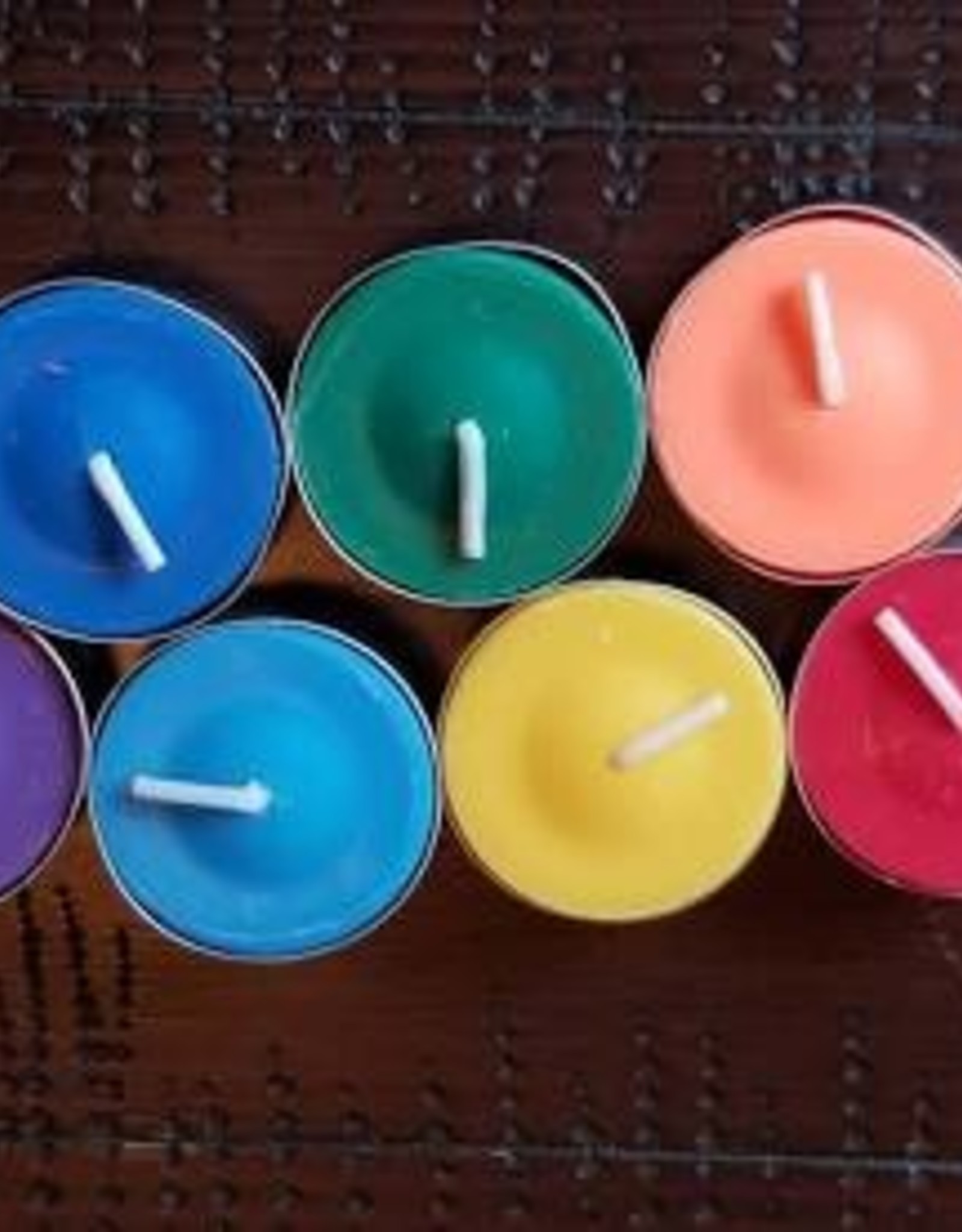 Colour Tea Light Candle