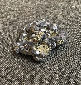 Pyrite with Galena