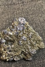 Pyrite with Galena