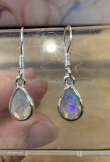 Faceted Opal Earrings
