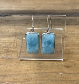 Larimar Rectangle Earrings