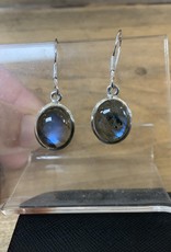 Labradorite Oval Earrings