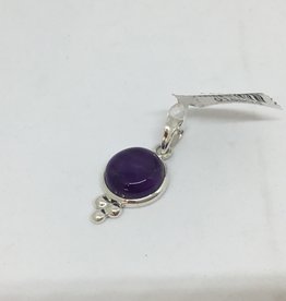 Lodestone Amethyst Pendant