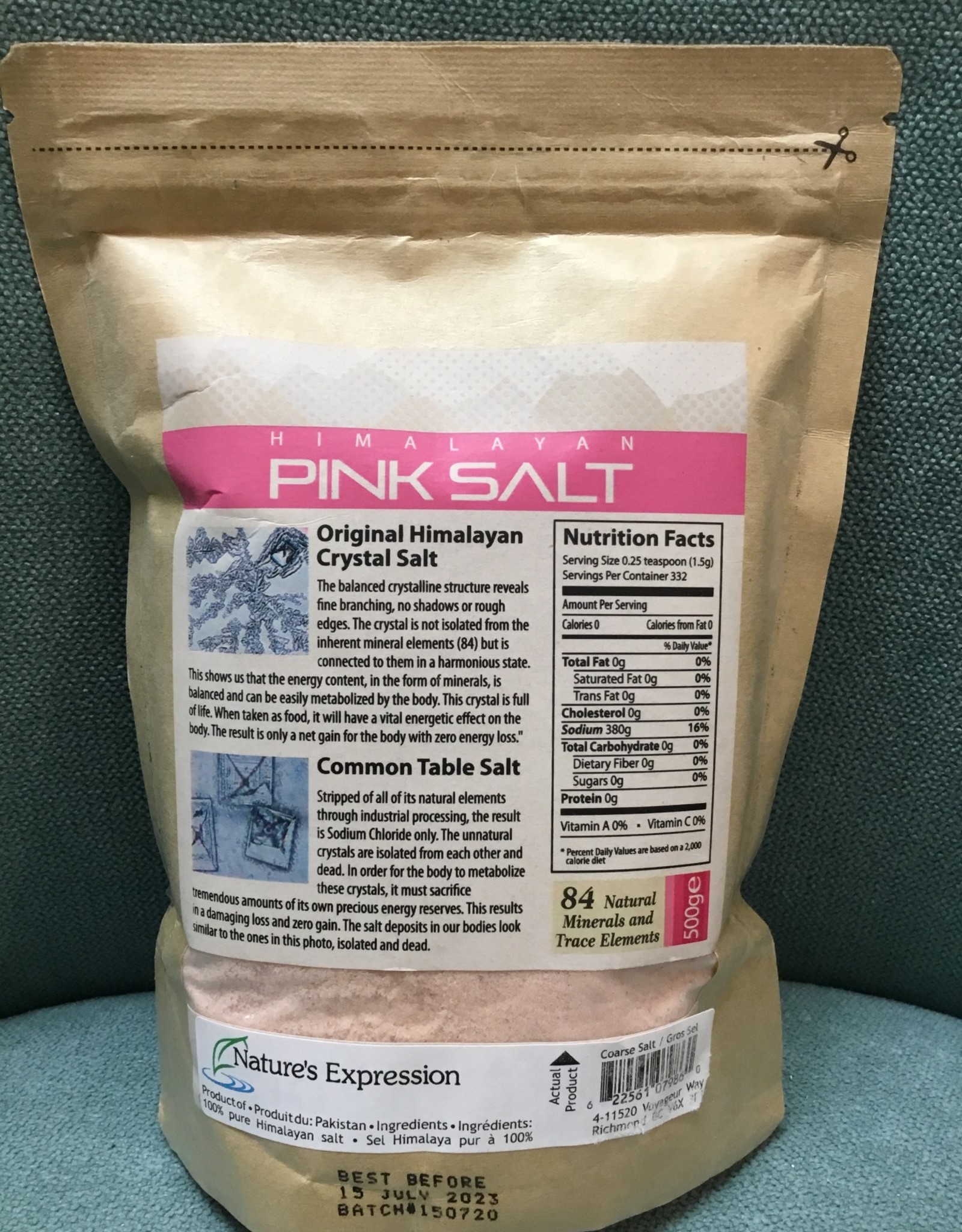 Himalayan Edible Salt - fine 500gr