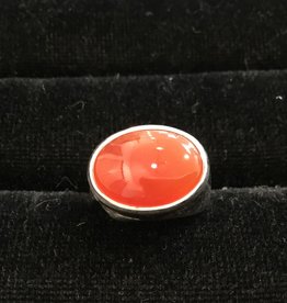 Carnelian Silver Ring