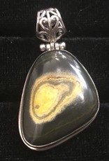 Jasper Silver Pendant