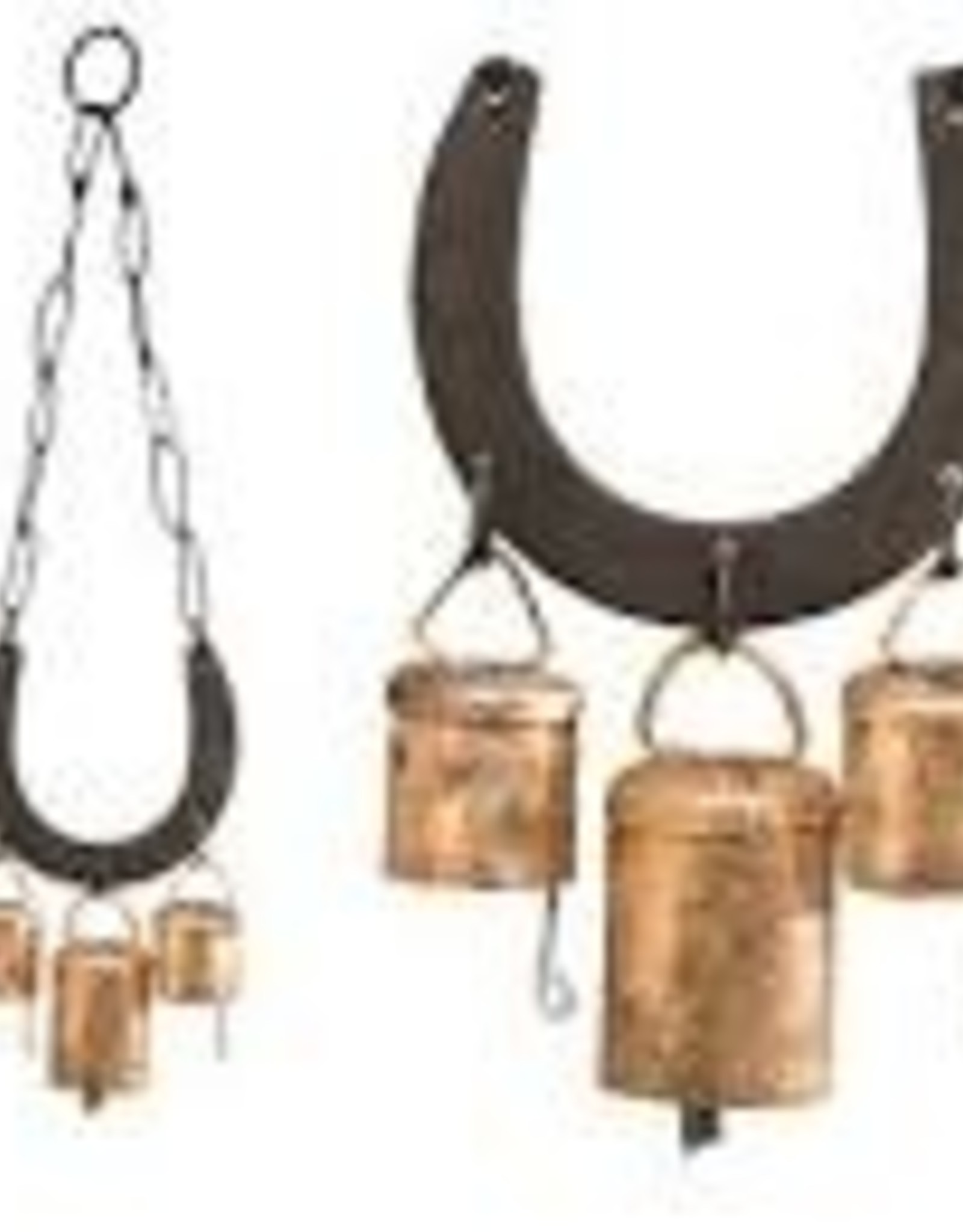 Cow Bell with Horseshoe
