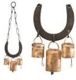 Cow Bell with Horseshoe