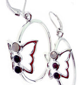 Butterfly Loops with Amethyst