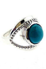 Tourquoise Evil Eye Ring