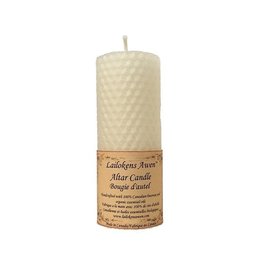 Candle Beeswax Spell Altar White
